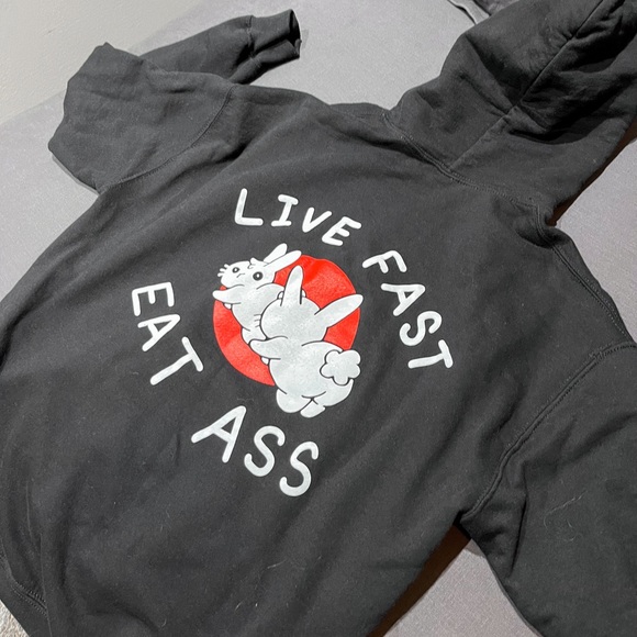Ass Holes Live Forever Hoodie - Picture 1 of 1